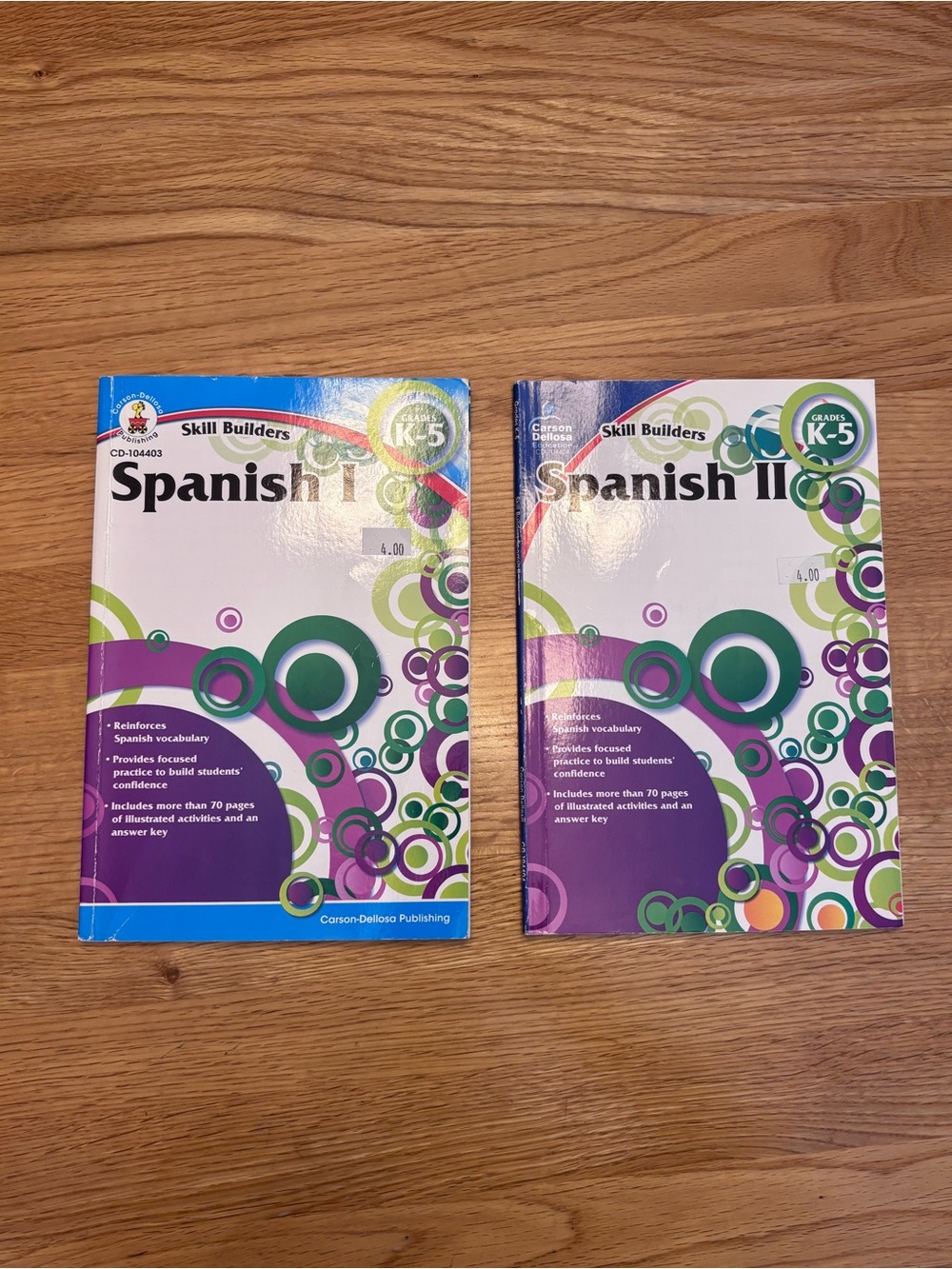 Spanish Skill Builder Books